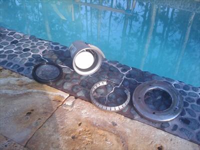 Lens gaskets are the most important part to pool light upgrades