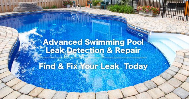 Locate and fix leaks in your swimming pool or spa