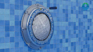 PoolTone 16 Luz LED para piscina de 12 ou 120 Volts SS Aro de 15 a 150 pés (11 polegadas de diâmetro)