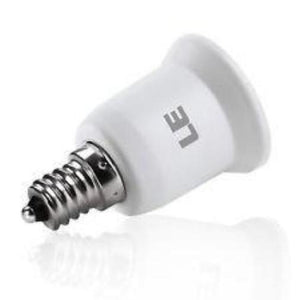 Halogen LED Bulb E11 to E26 Mini Candelabra Adapter Spa Light Home & Garden > Lighting > Light Bulbs Pool Tone 