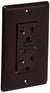 Hubbell GFR5362SG Industrial Grade Tamper Resistant GFCI, 20 amp, 125V, Brown Hardware > Power & Electrical Supplies Hubbell 
