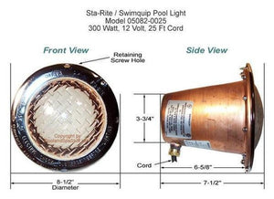 Pentair Sta-Rite Swimquip 05057-0118 Pool Light Silicon Lens Gasket 10 Hole Home & Garden > Pool & Spa Sta-Rite 