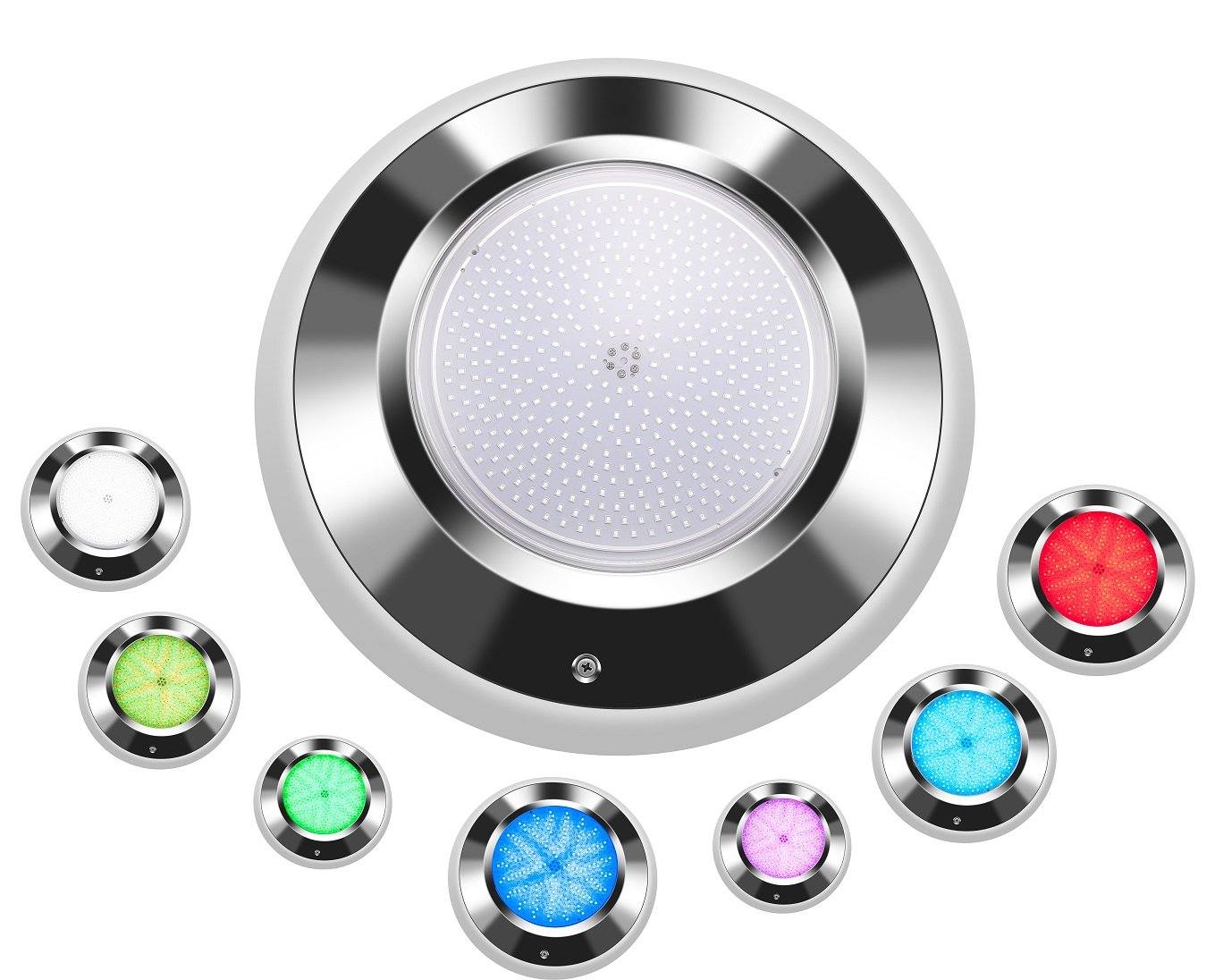 Pool Tone Color LED Nicheless Wall Pool Light 12 or 120 Volts Home & Garden > Pool & Spa Pool Tone 